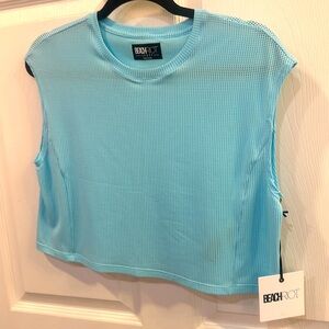 Beach Riot Gail Muscle Tank Blueberry Ice